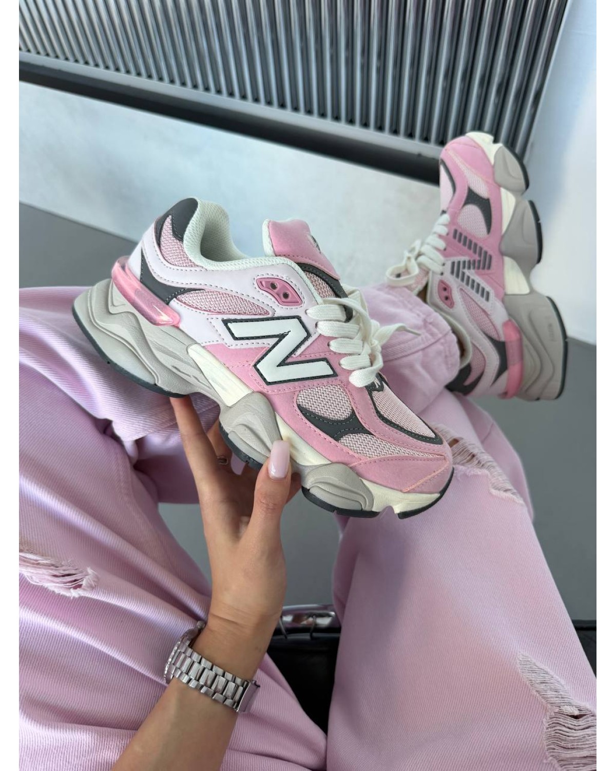 New Balance 9060 Pink Granite