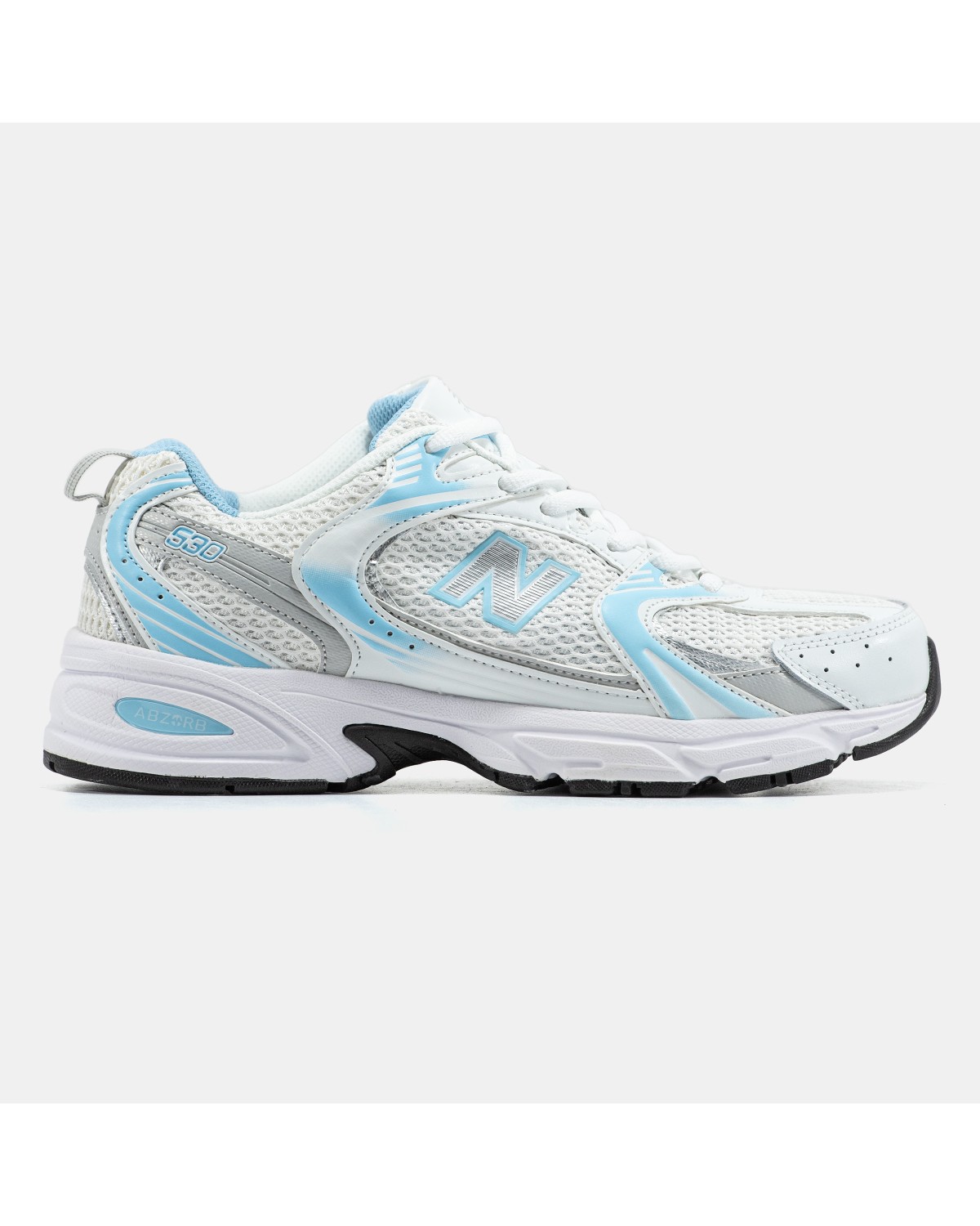 New Balance 530 White Blue Silver