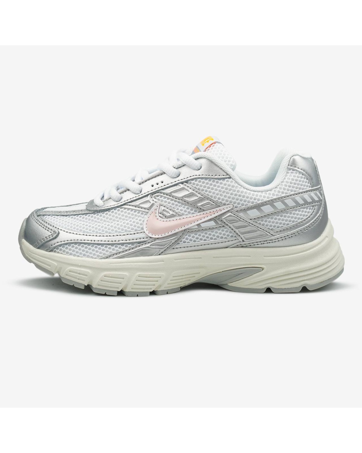 Nike Initiator Silver Beige Pink Swoosh