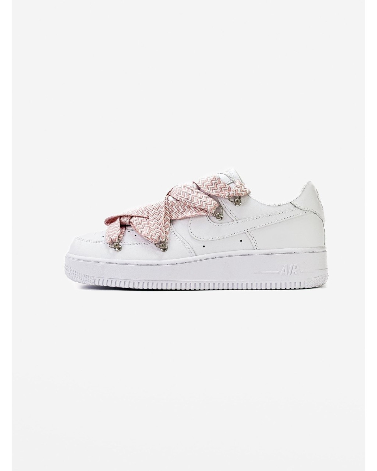 Nike Air Force 1 Low Custom Lanvin Laces Pink