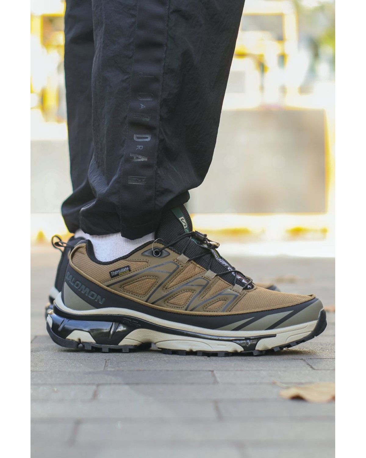 Salomon XA Pro Thinsulate Brown Olive Black