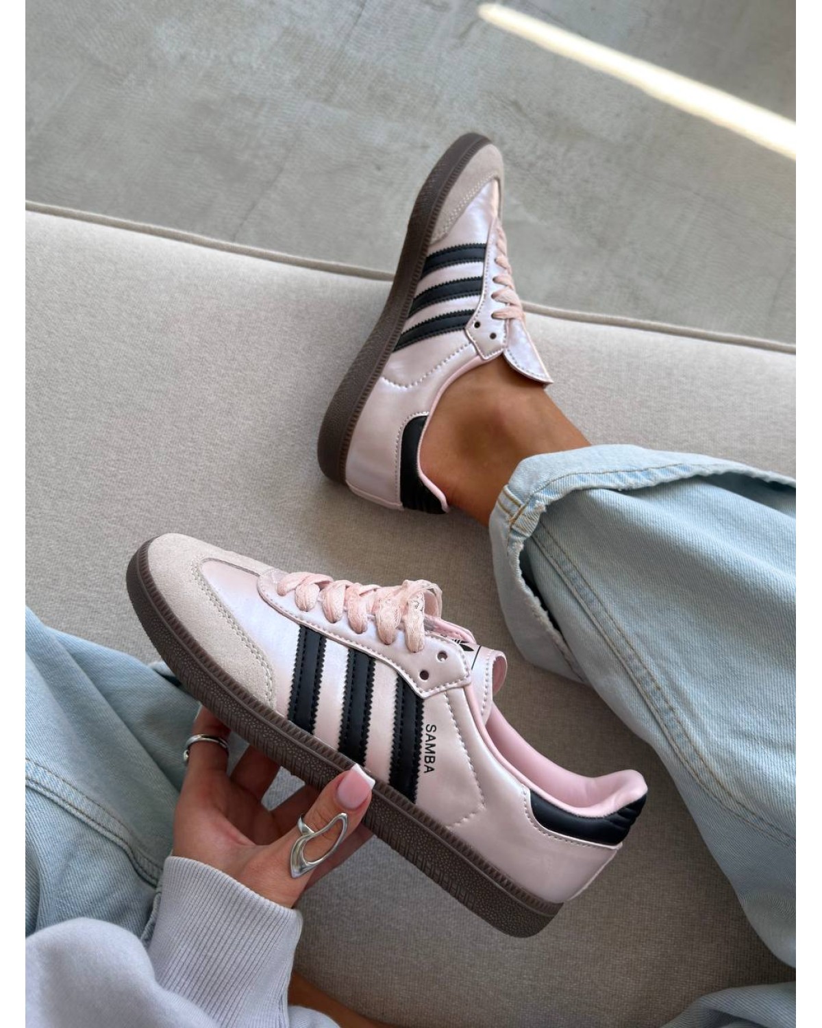Adidas Samba OG Sandy Pink Core Black