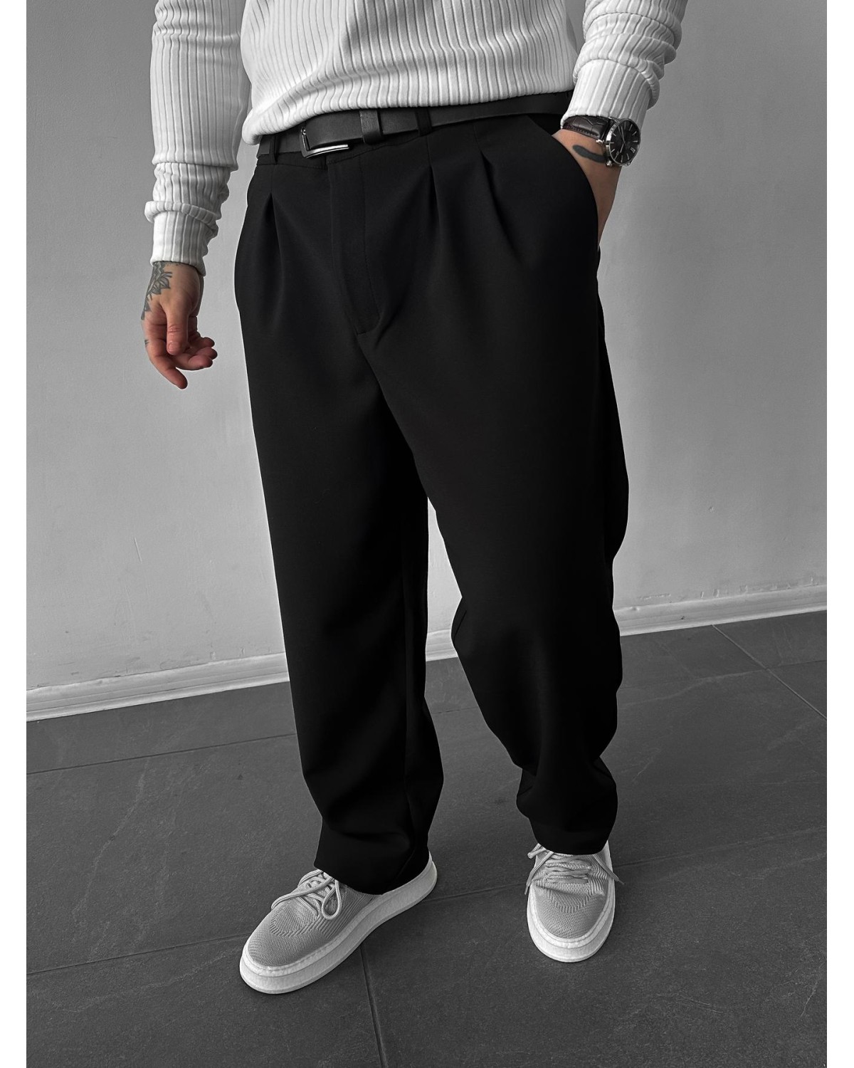 Брюки чорні old Bru1