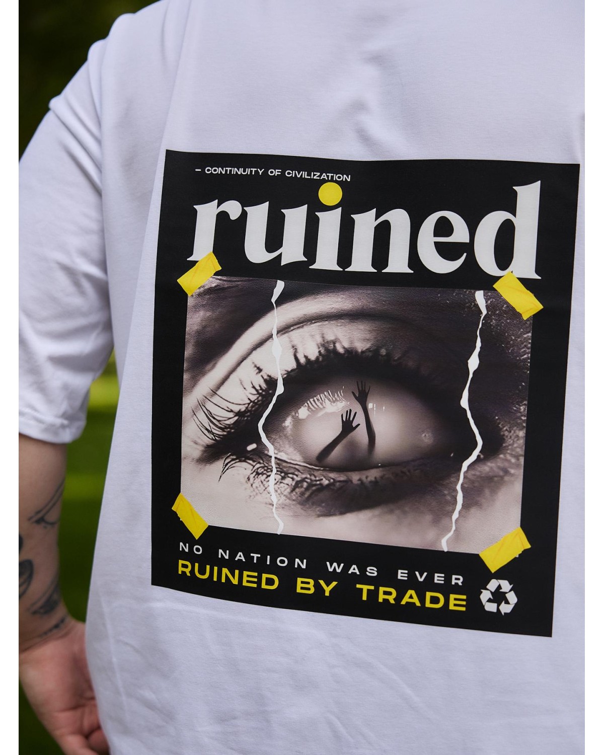 Футболка біла (ruined) fi4p19