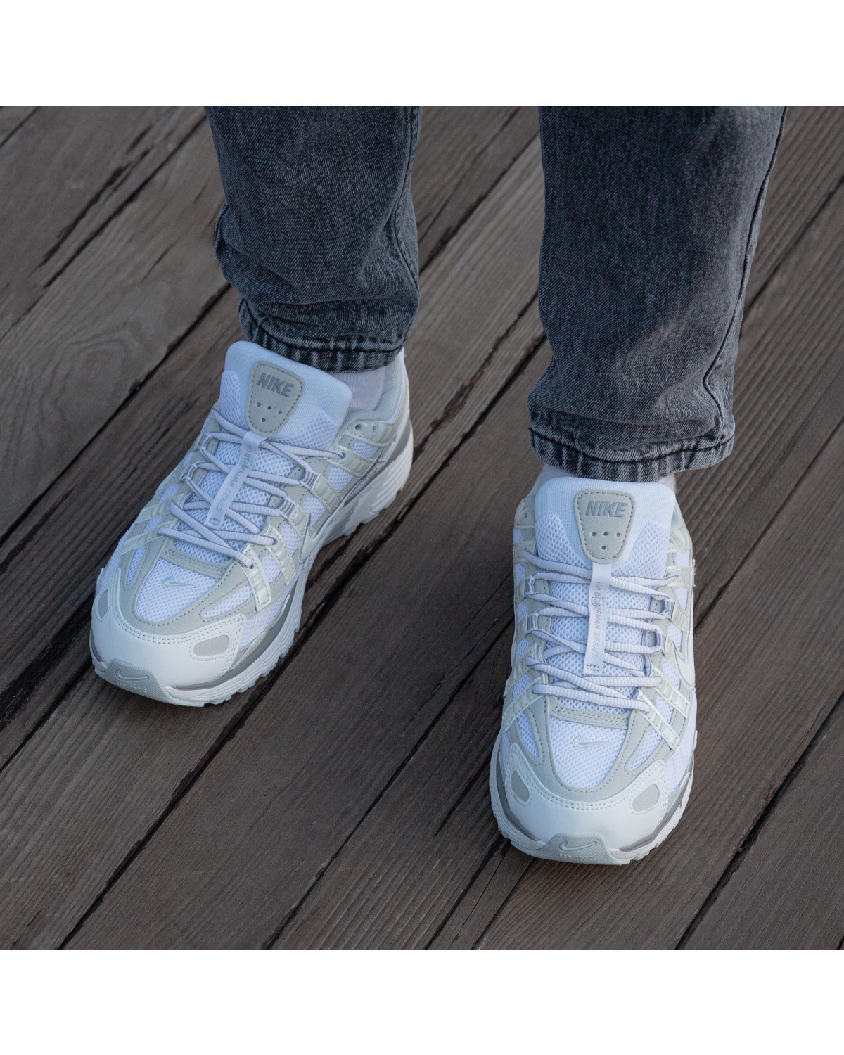 Nike P-6000 White Grey Nike P-6000 White Grey