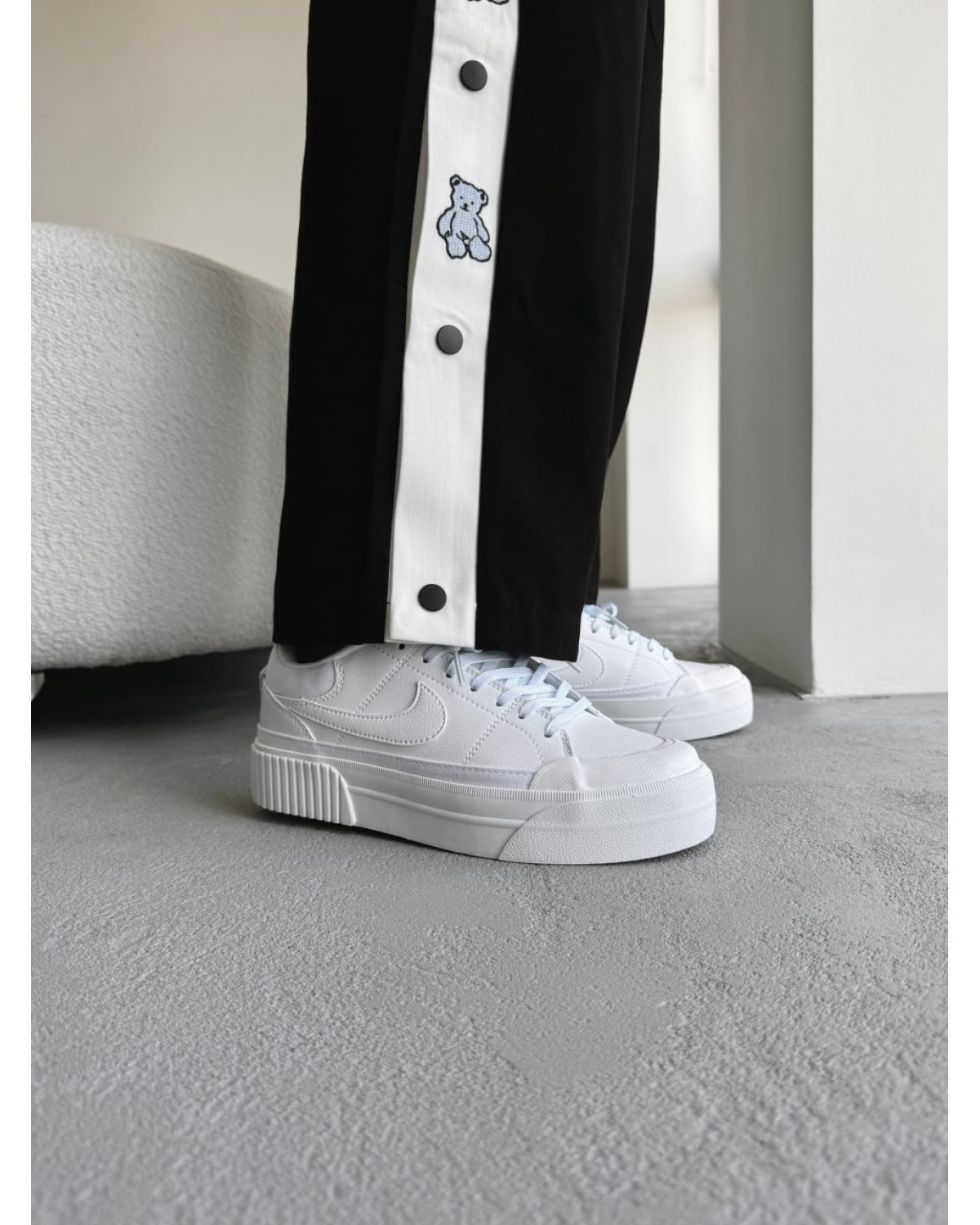 Nike Court Legacy Lift White