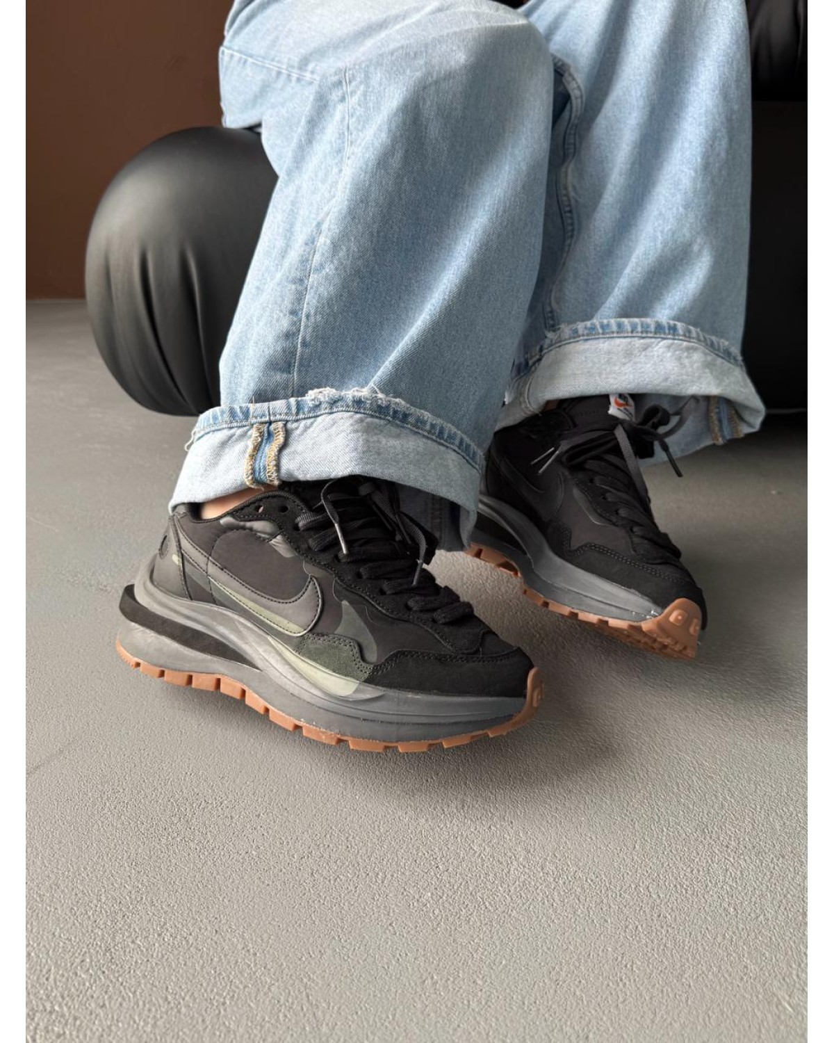 Nike VaporWaffle x Sacai Black Nike VaporWaffle x Sacai Black