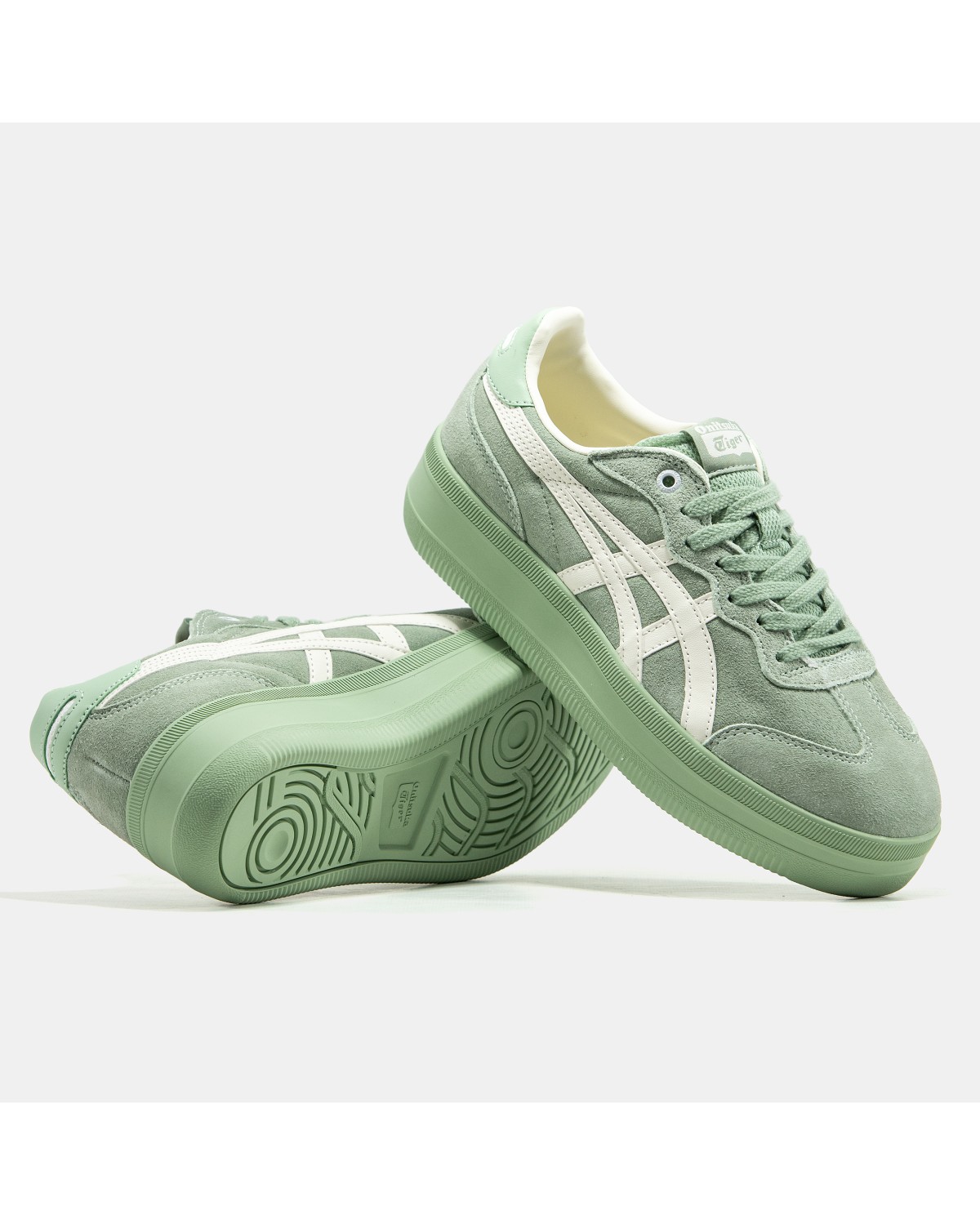 Asics Onitsuka Tiger Tokuten Green Beige Platform Asics Onitsuka Tiger Tokuten Green Beige Platform