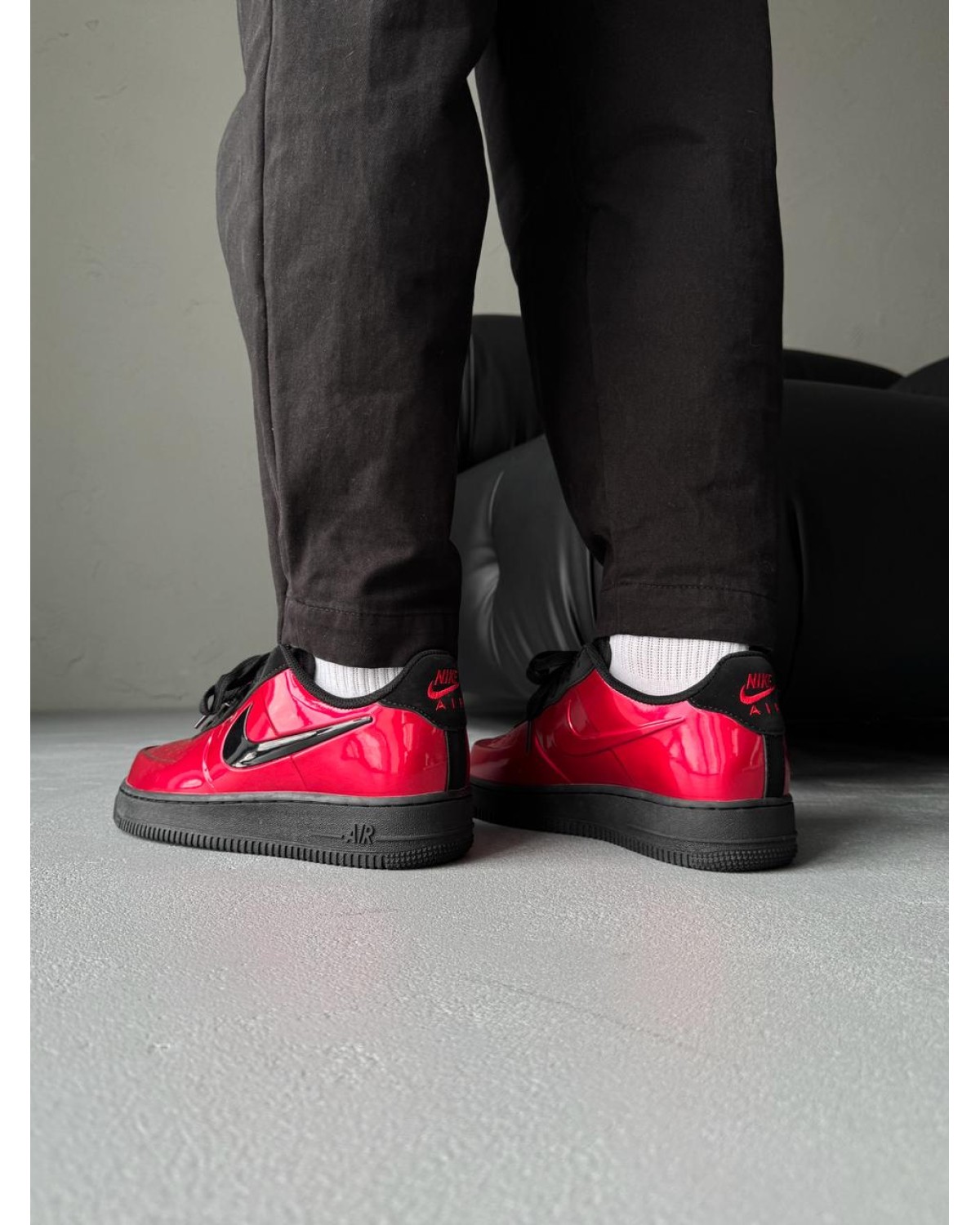 Nike Air Force Low 1 Foamposite Red Nike Air Force Low 1 Foamposite Red
