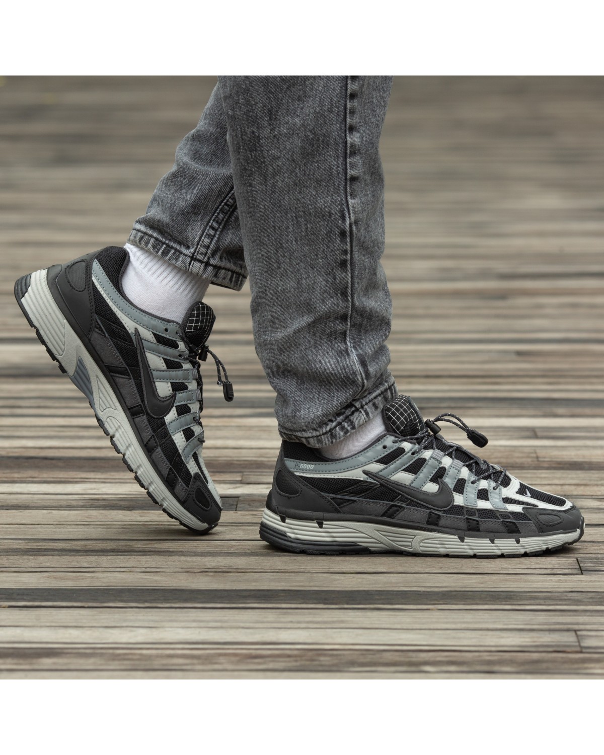 Nike P-6000 Black Grey Nike P-6000 Black Grey