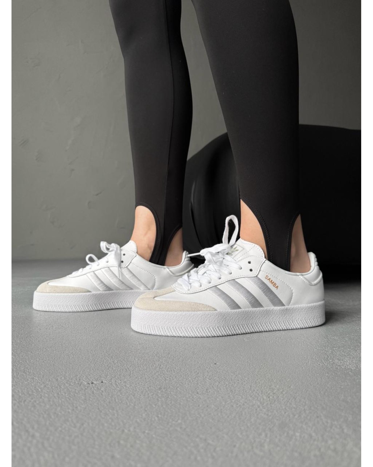 Adidas Samba Platform White