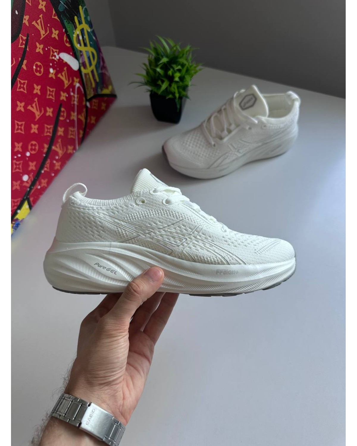 Asics Gel-Nimbus 26 White