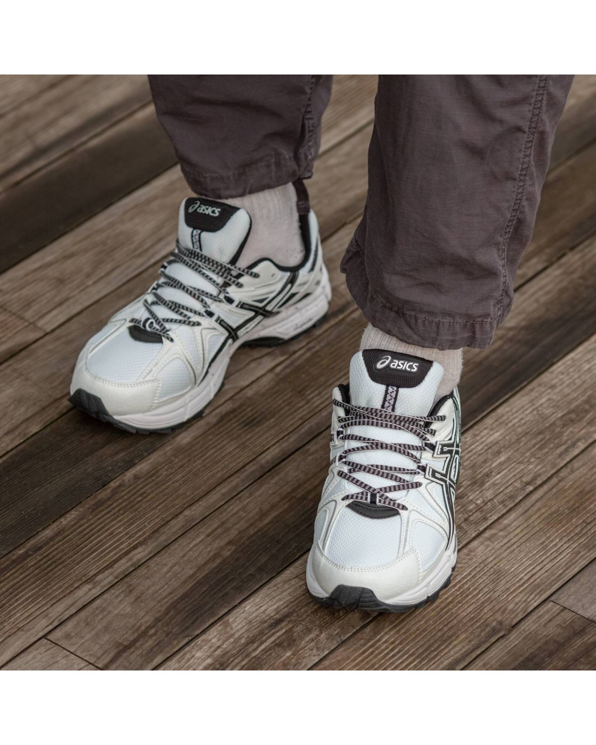 Asics Gel Kahana 8 White Black Asics Gel Kahana 8 White Black