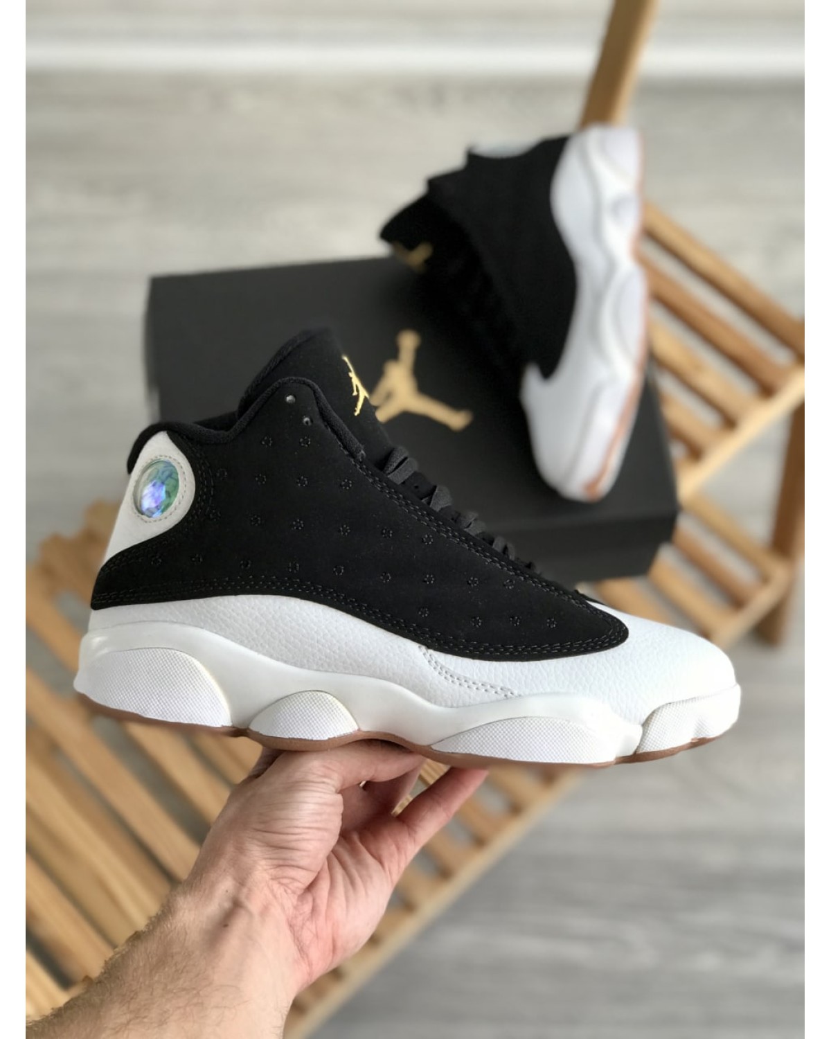 Nike Air Jordan 13 Black White
