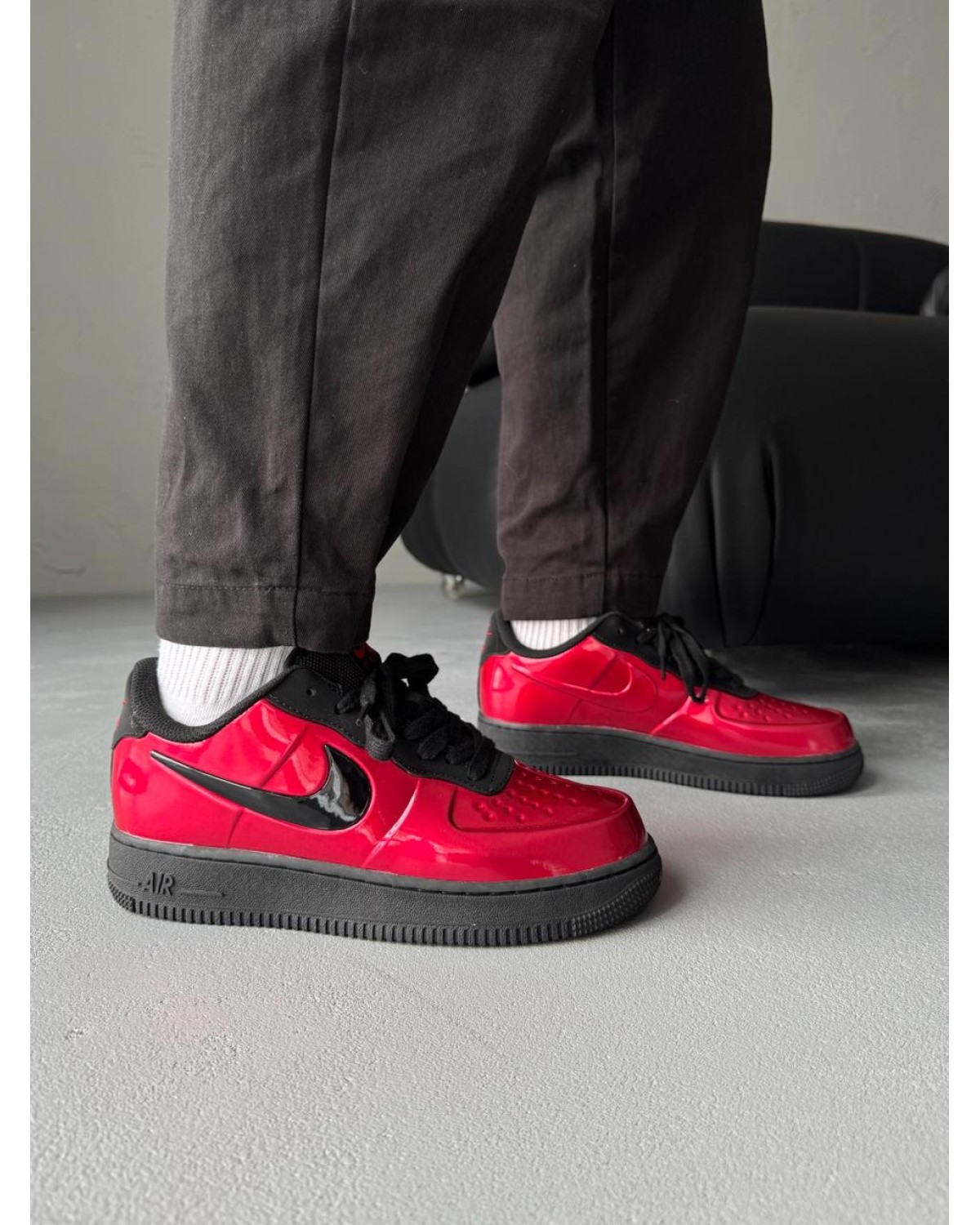 Nike Air Force Low 1 Foamposite Red