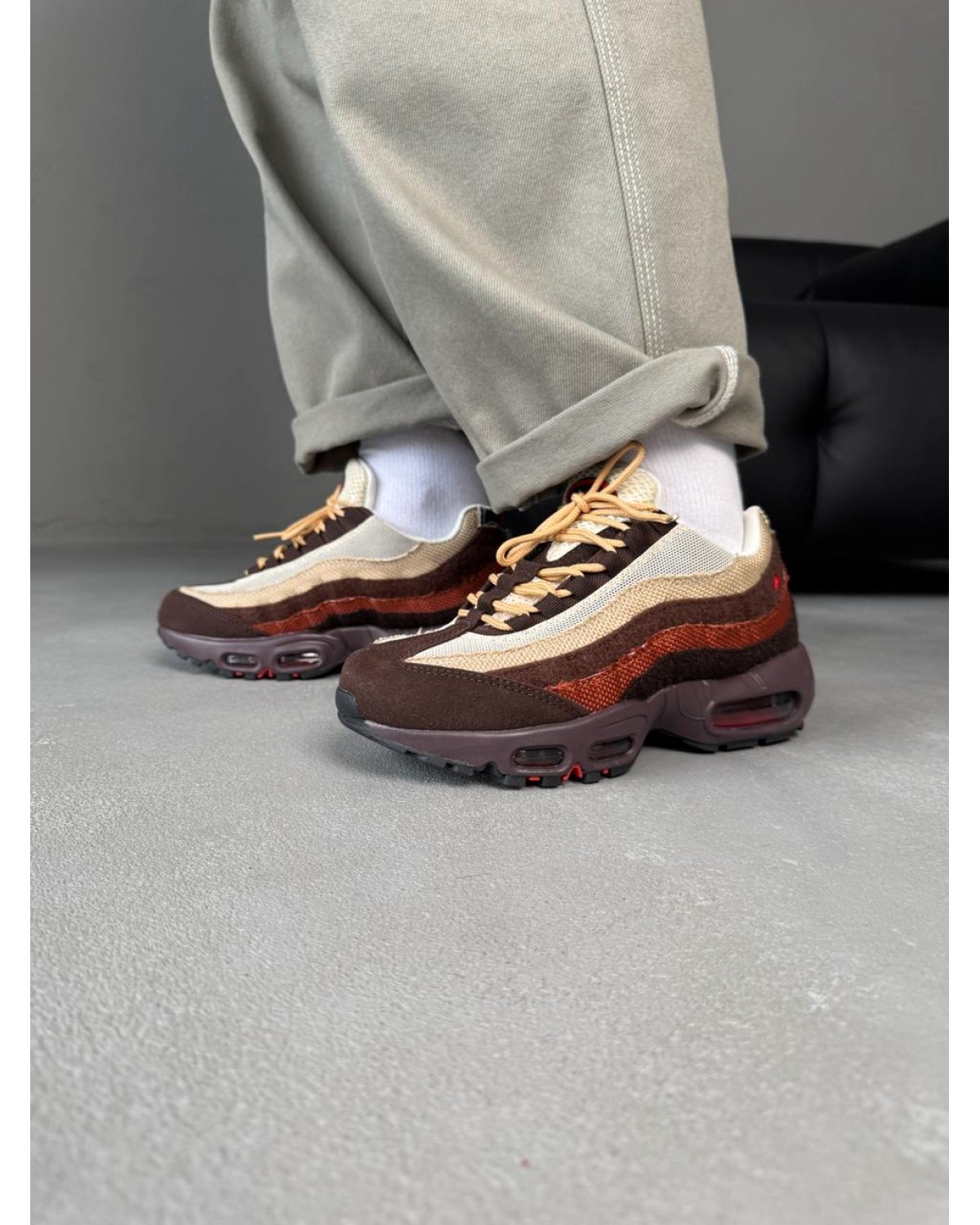 Nike Air Max 95 Red Brown