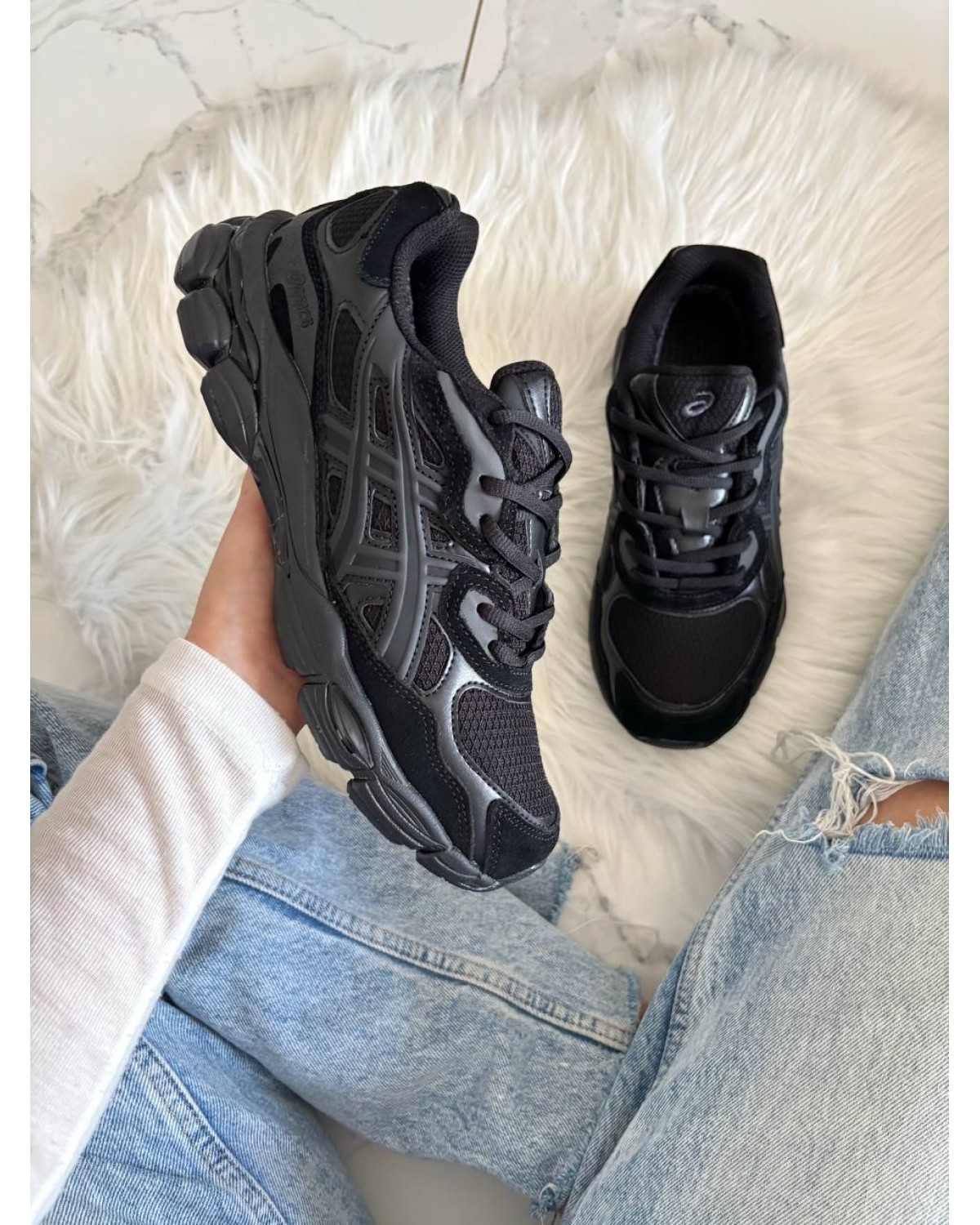 Asics Gel-NYC Full Black Gore-Tex Termo