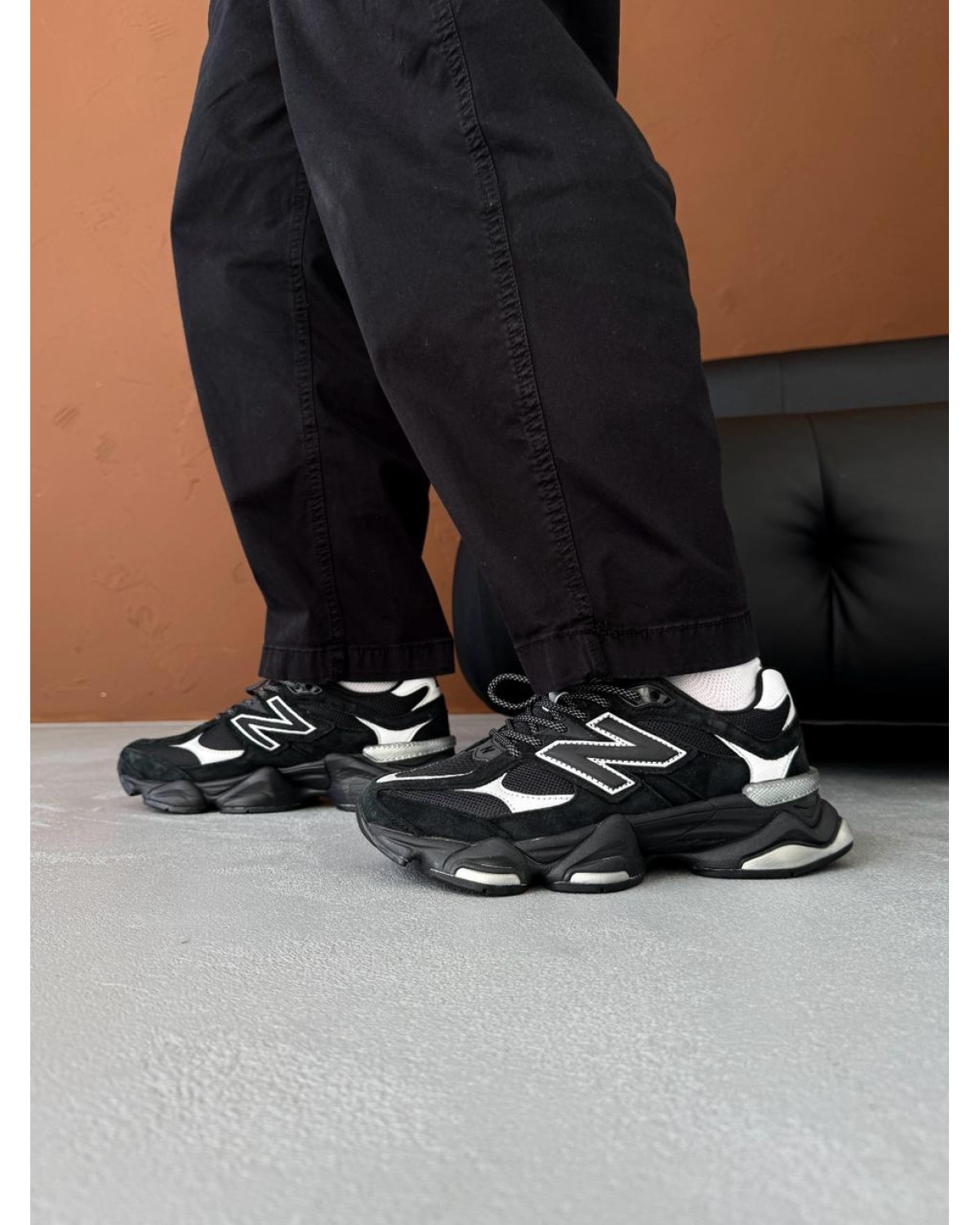 New Balance 9060 Black Reflective