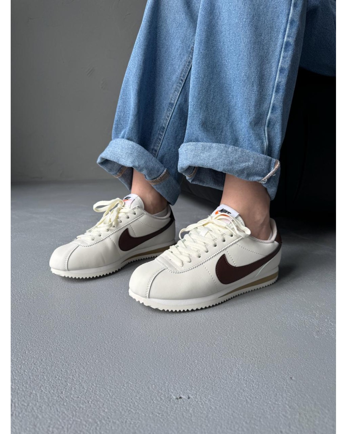 Nike Cortez Beige Brown Nike Cortez Beige Brown