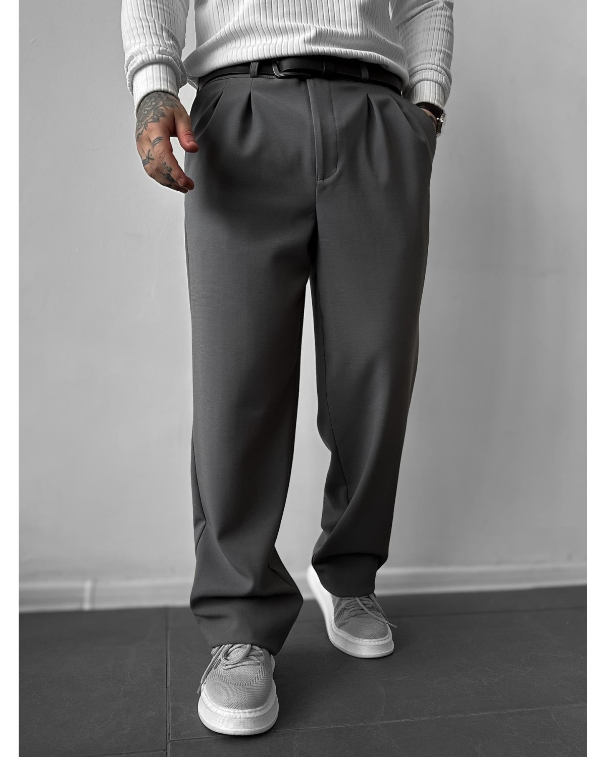 Брюки графіт old Bru3