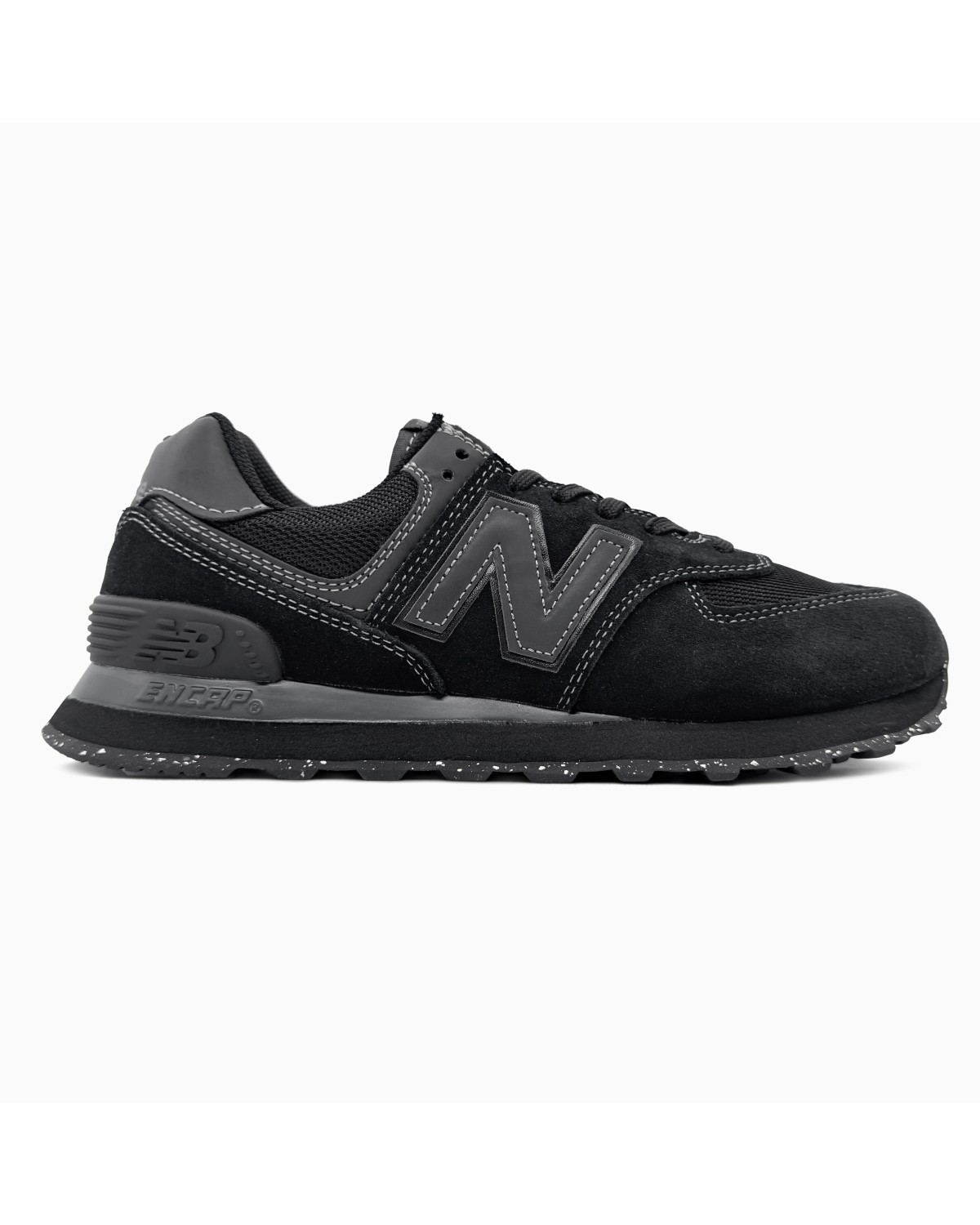 New Balance 574 Triple Black