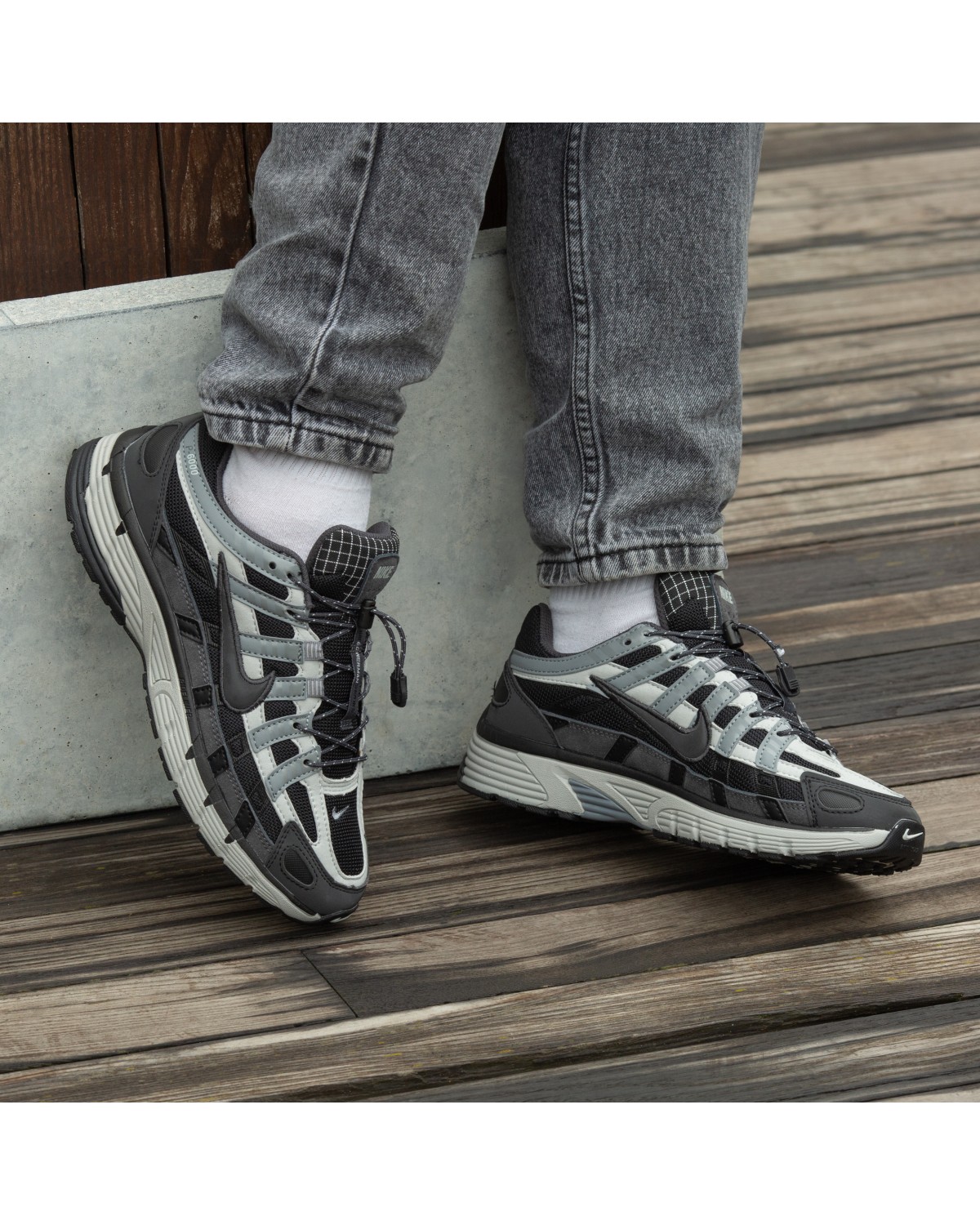 Nike P-6000 Black Grey Nike P-6000 Black Grey