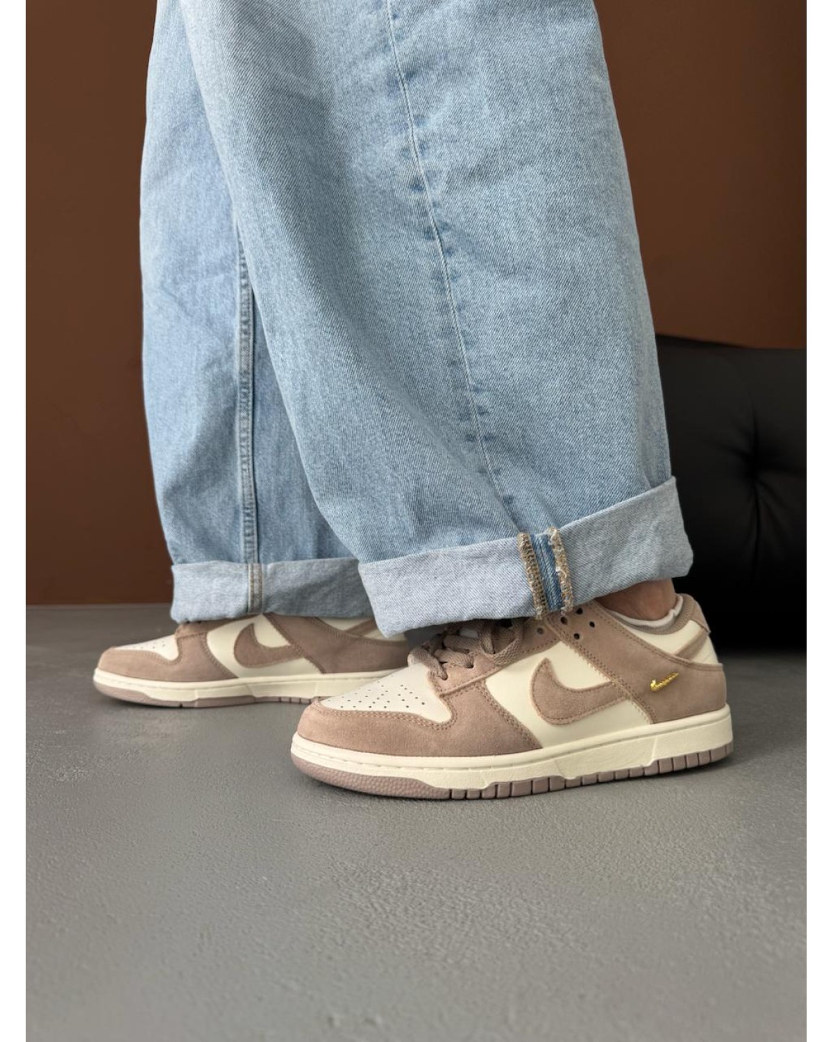 Nike Dunk Low "Malt Mini Swoosh"