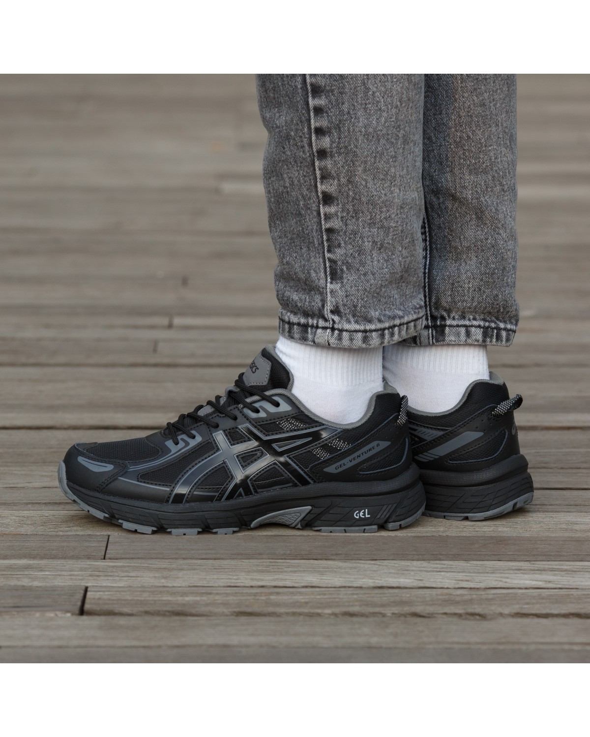 Asics Gel Venture 6 Black Grey