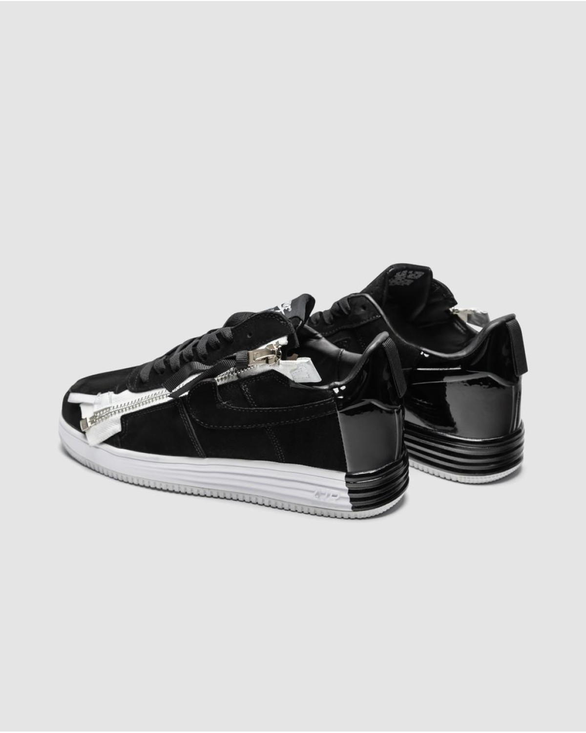Nike Lunar Force 1 Low Acronym Black White Nike Lunar Force 1 Low Acronym Black White