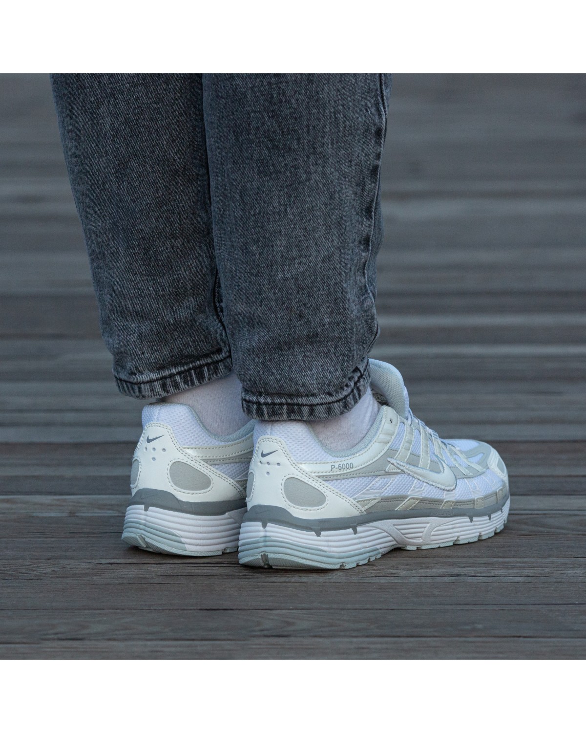 Nike P-6000 White Grey Nike P-6000 White Grey