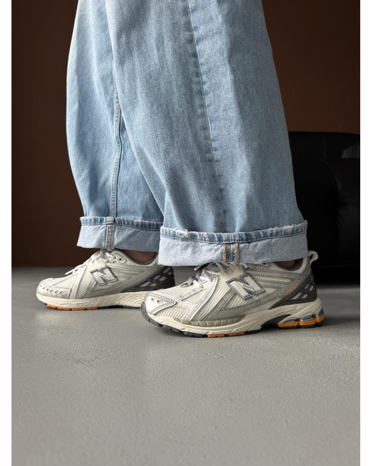 New Balance 1906R Silver Beige Orange
