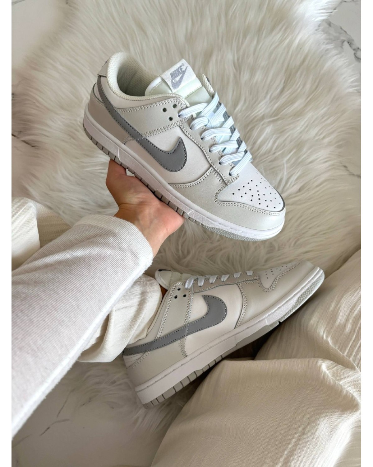 Nike Dunk Low White Grey