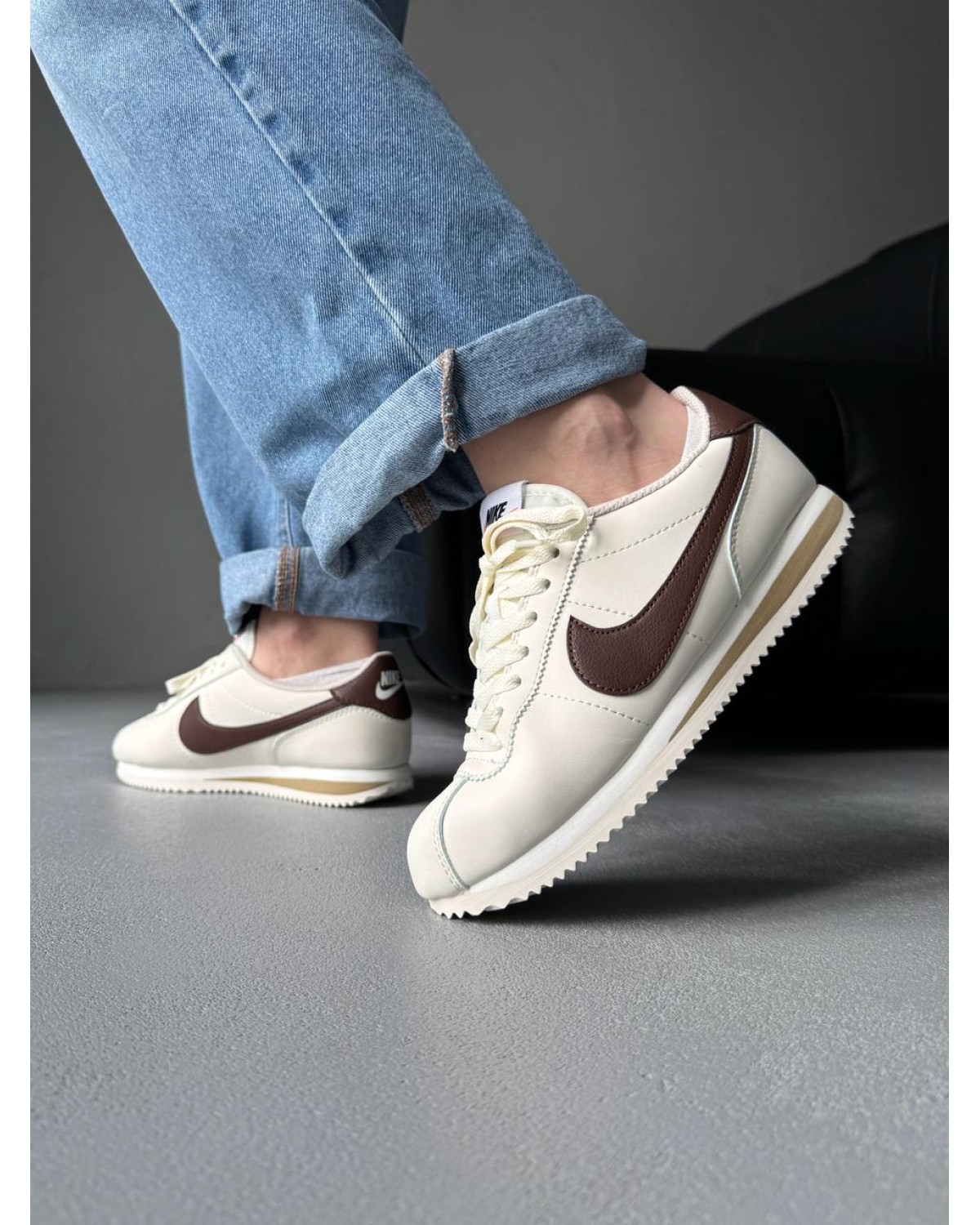 Nike Cortez Beige Brown Nike Cortez Beige Brown