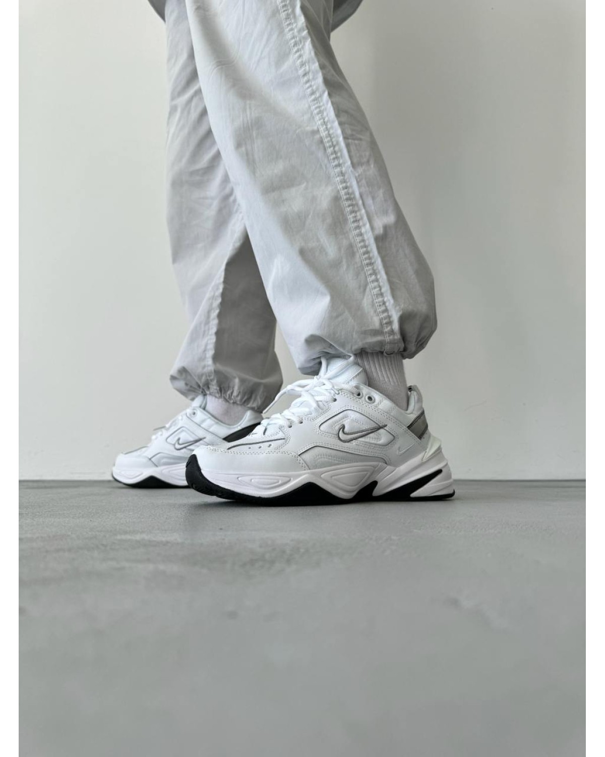 Nike M2K White Black