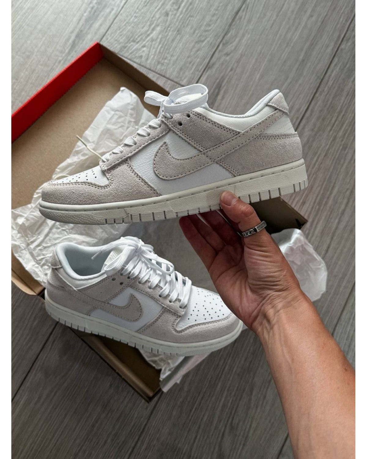 Nike Dunk Low Suede Milk