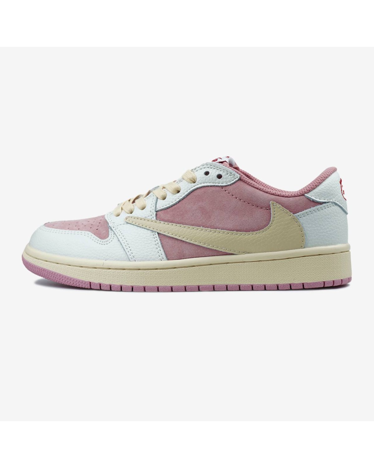 Jordan 1 Low OG SP Travis Scott Pink White Beige