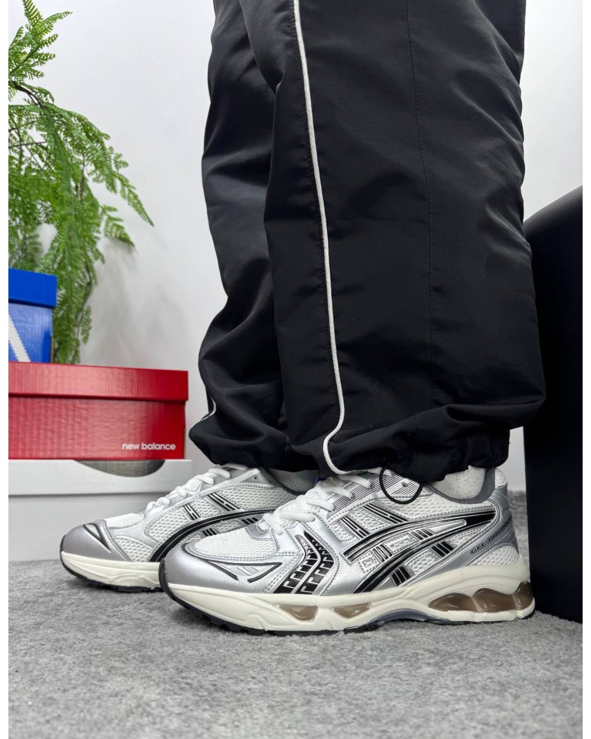 Asics Gel Kayano 14 White Silver