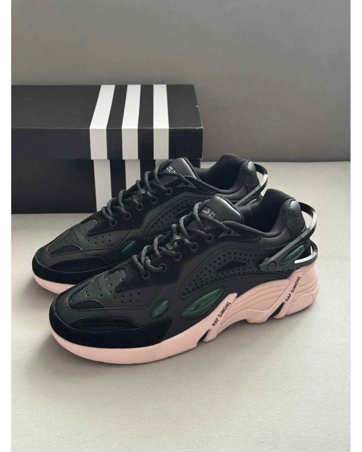 Adidas x Raf Simons Cylon-21 Black Pink