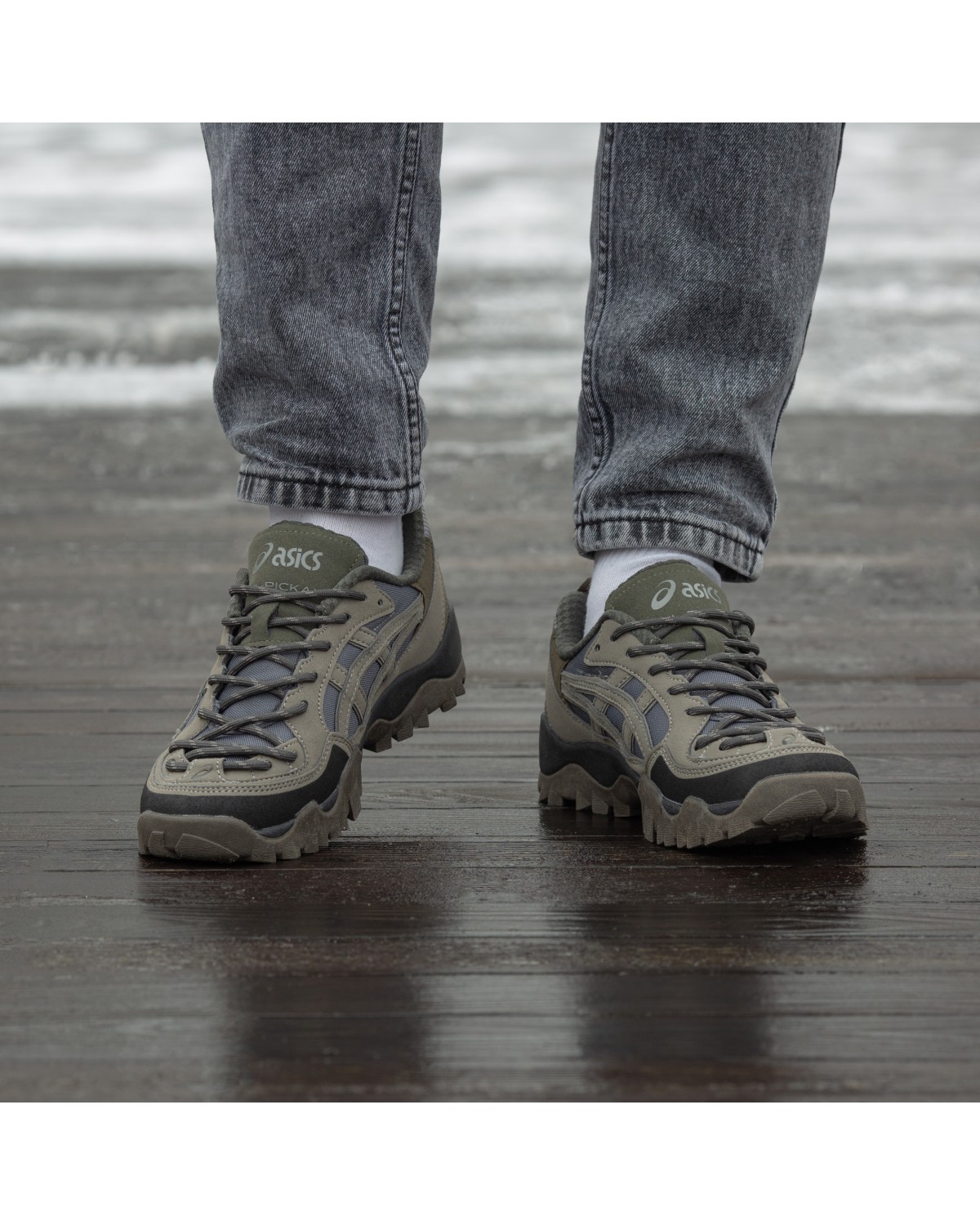 Asics Gel-Pickax Clay Grey Mink Asics Gel-Pickax Clay Grey Mink