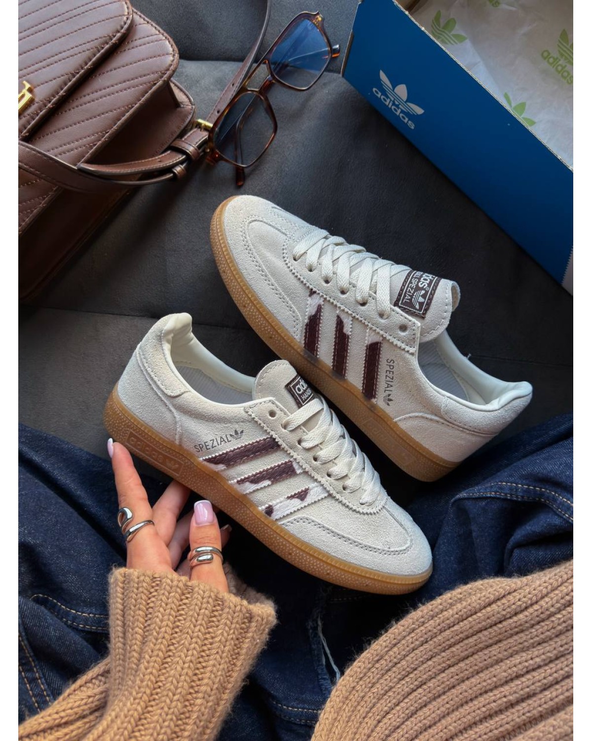 Adidas Spezial Cow Print
