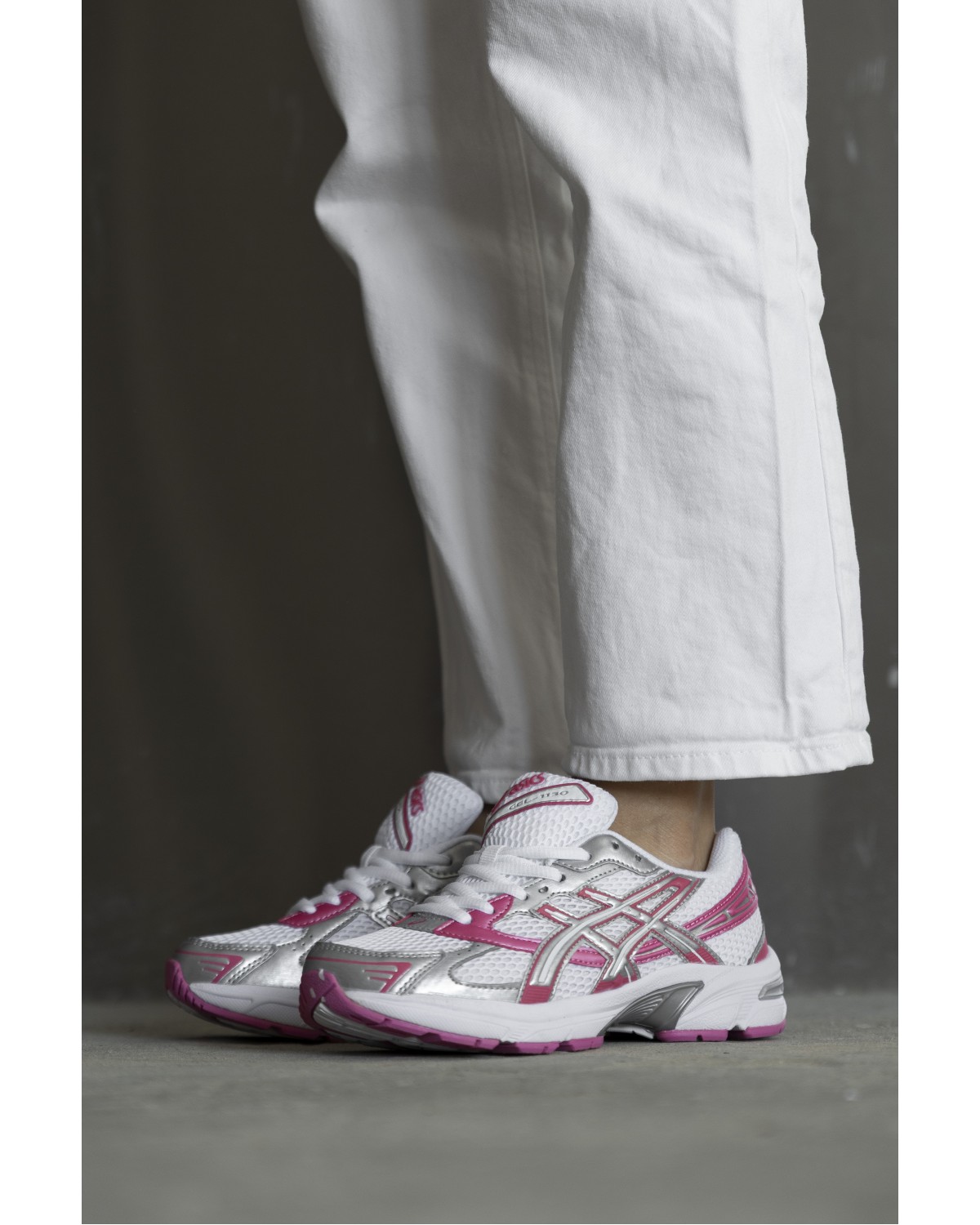 Asics Gel-1130 White Pure Silver Asics Gel-1130 White Pure Silver
