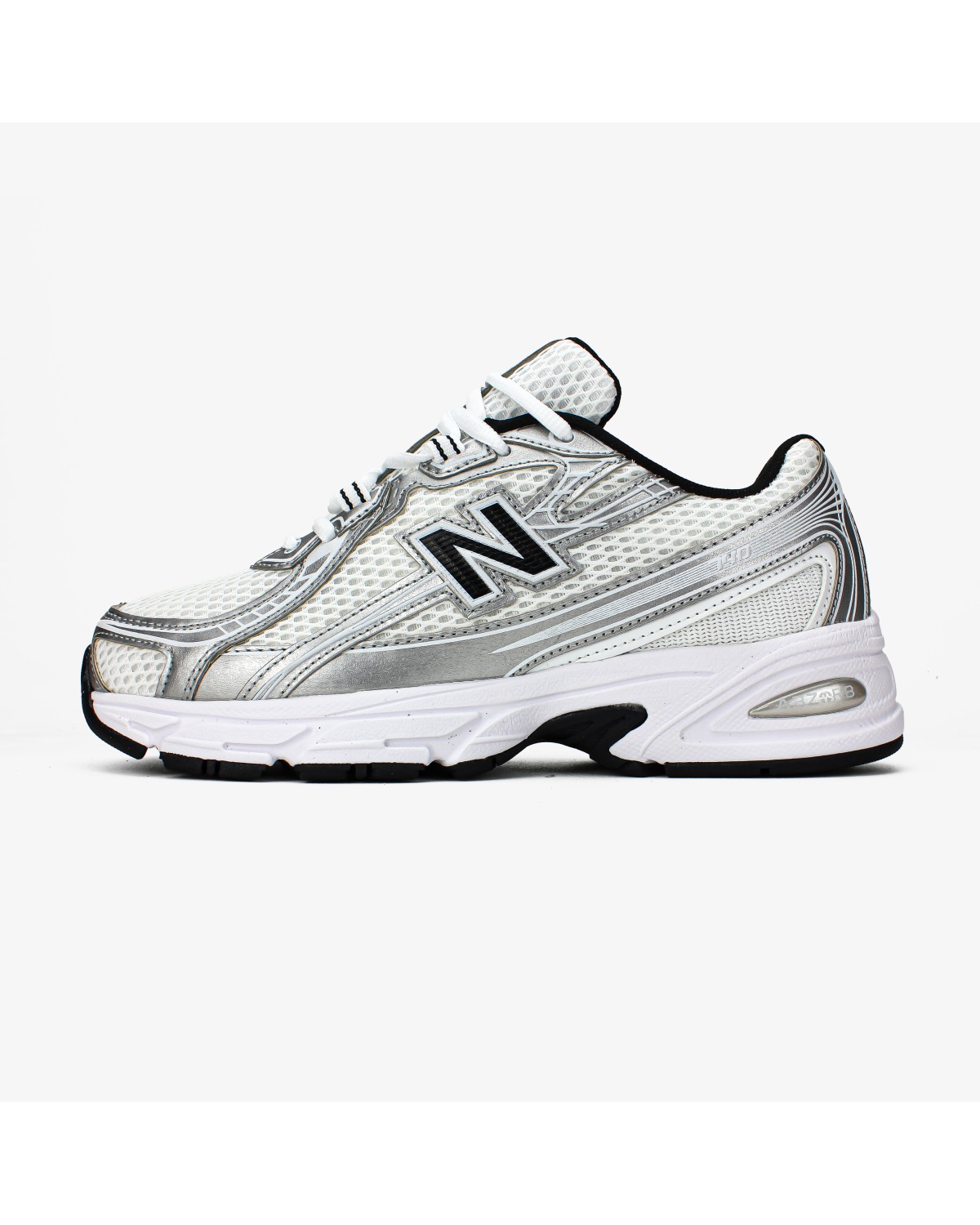New Balance 740 "White Silver/Metallic Black"