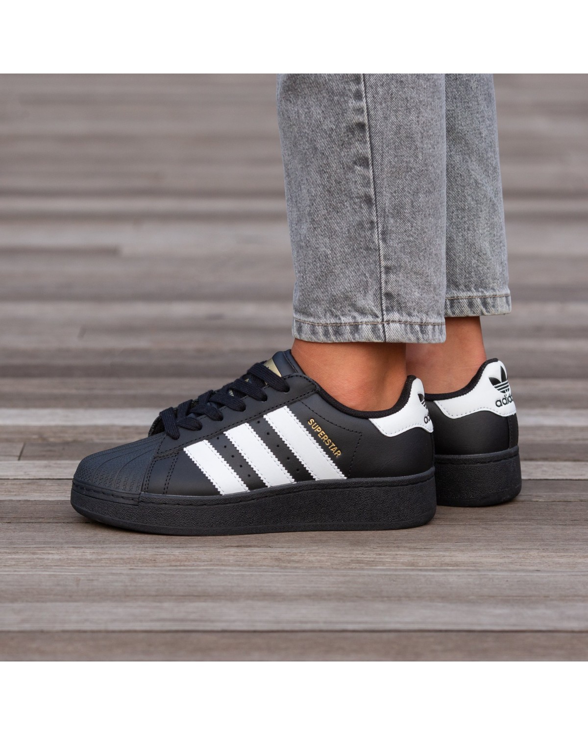 Adidas Superstar Platform Black