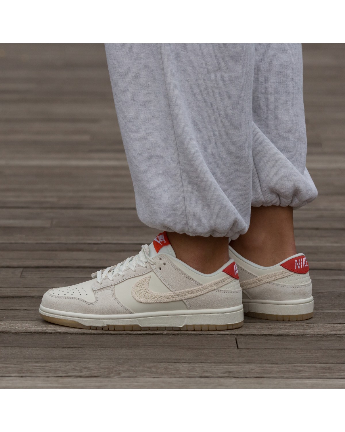 Nike SB Dunk Low White Red