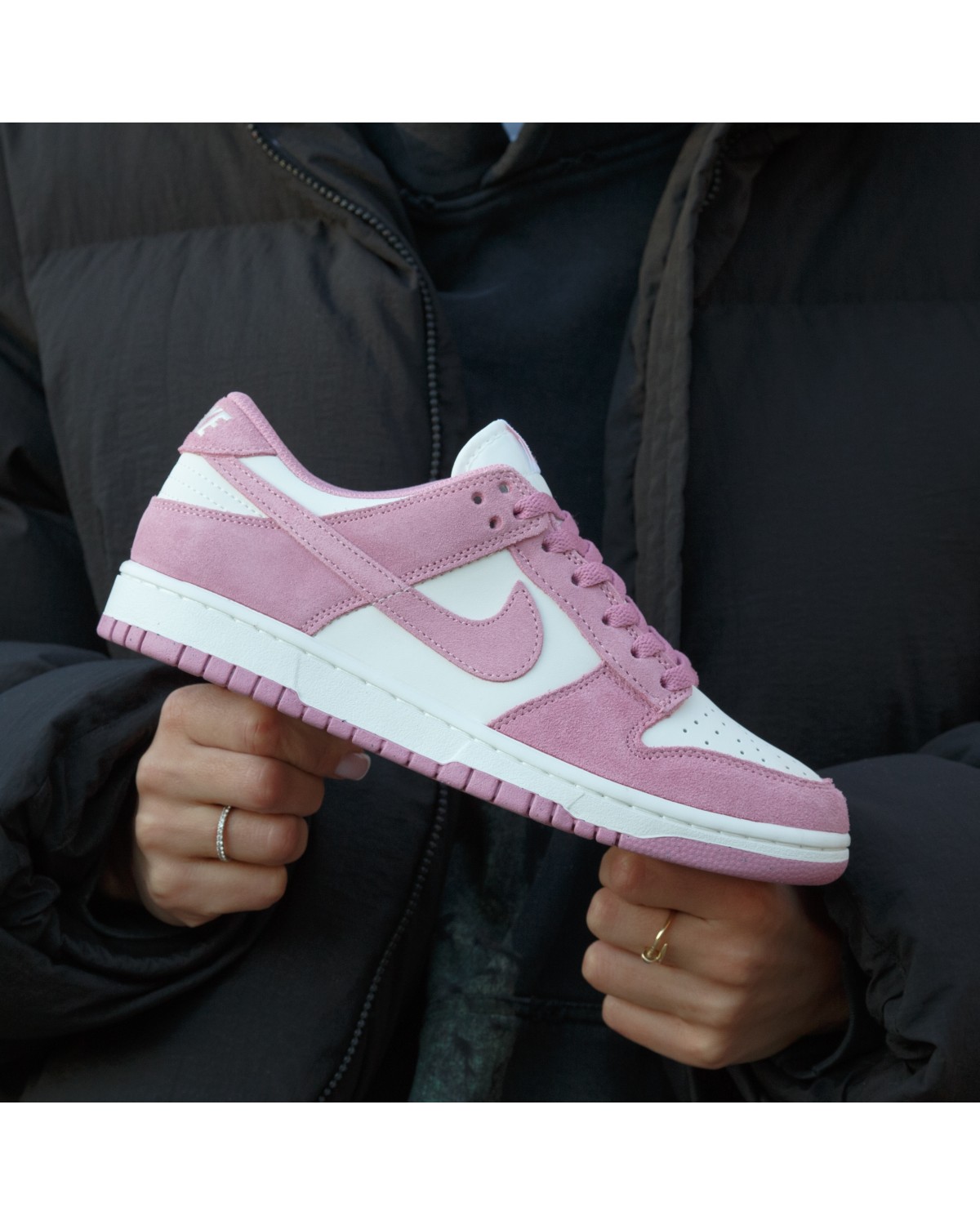 Nike Sb Dunk Low Pink Suede