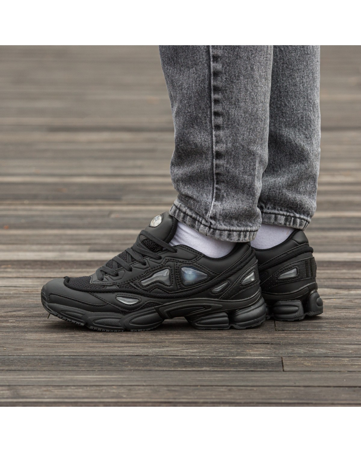 Adidas x Raf Simons Ozweego Black