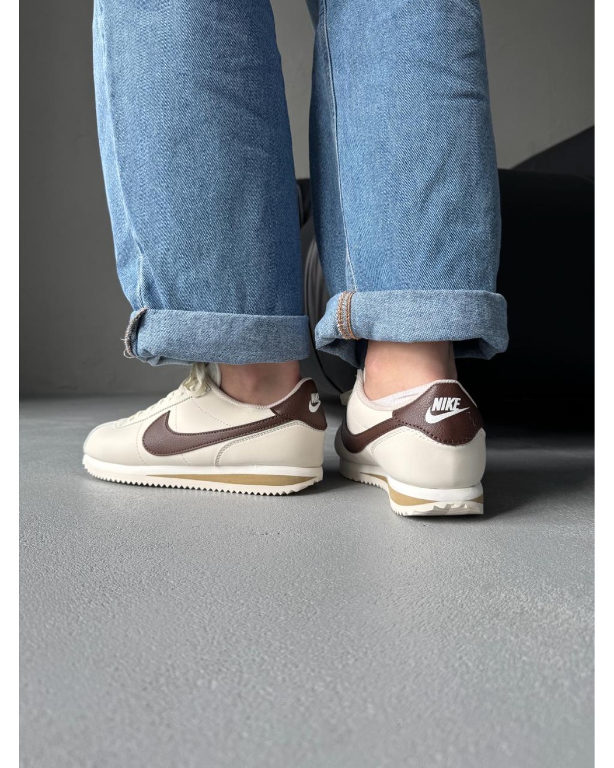 Nike Cortez Beige Brown Nike Cortez Beige Brown