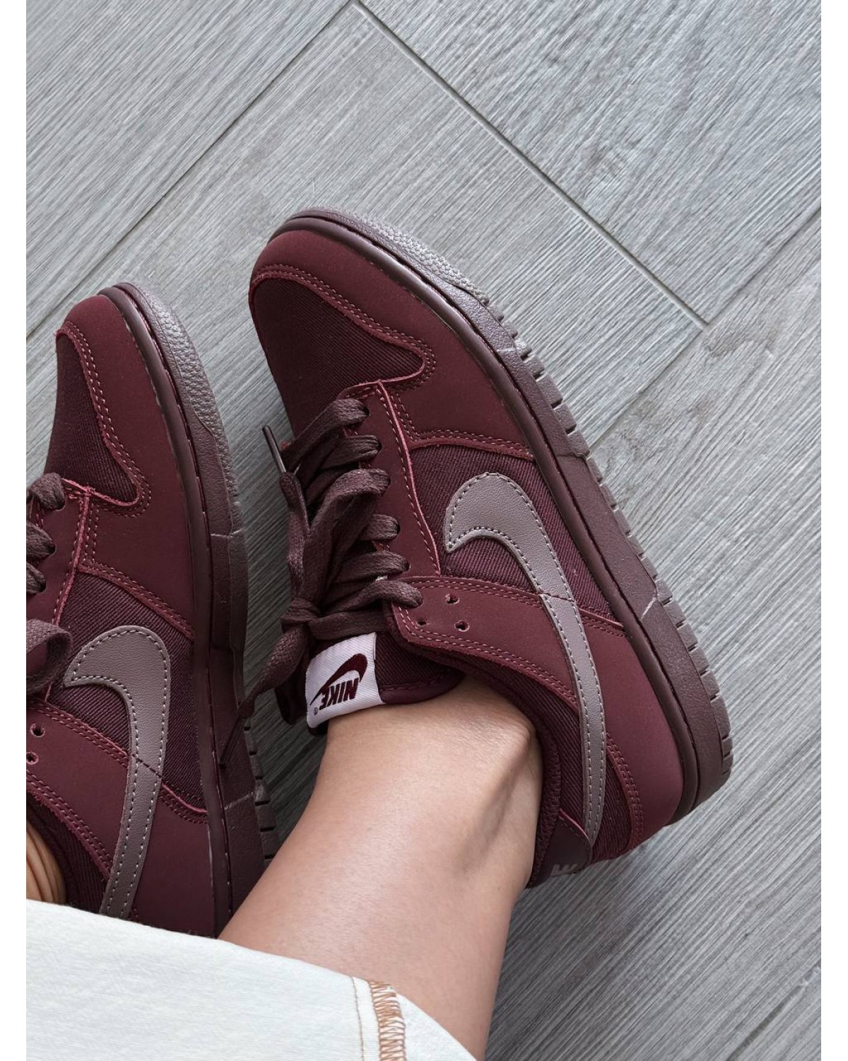 Nike Dunk Low Retro PRM Burgundy Crush