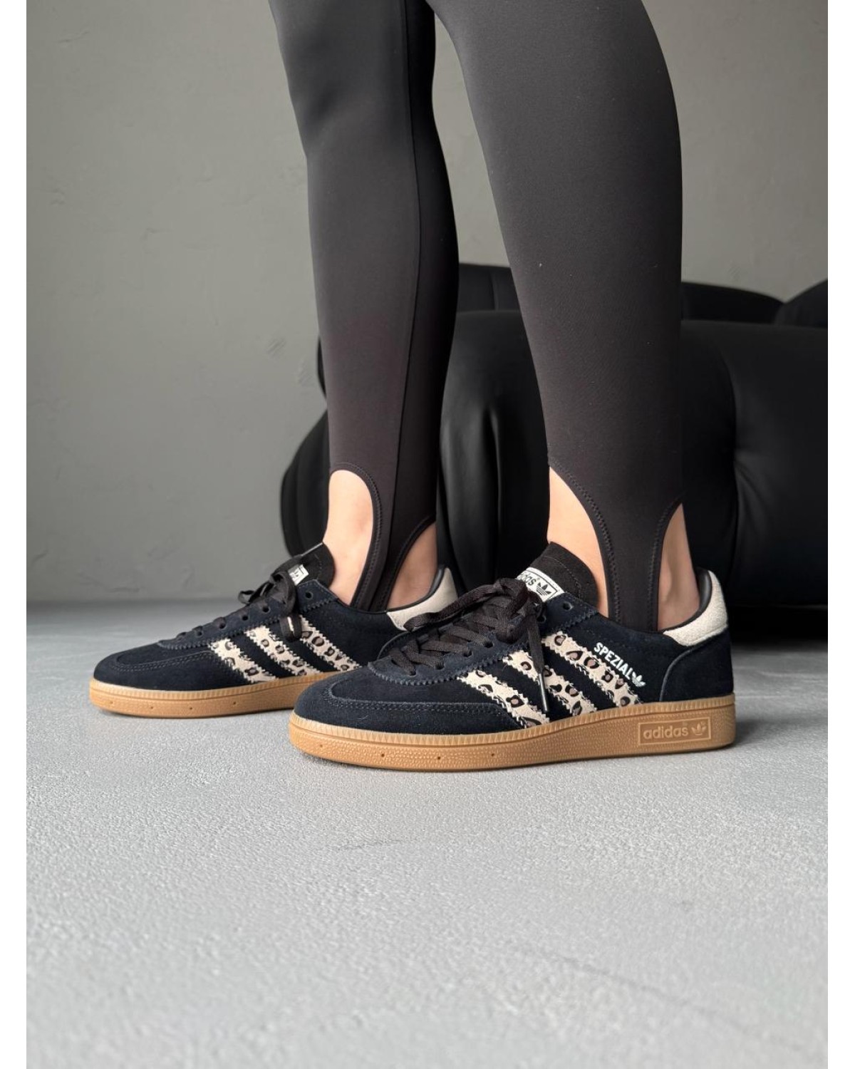 Adidas Handball Spezial Black Wonder Leopard