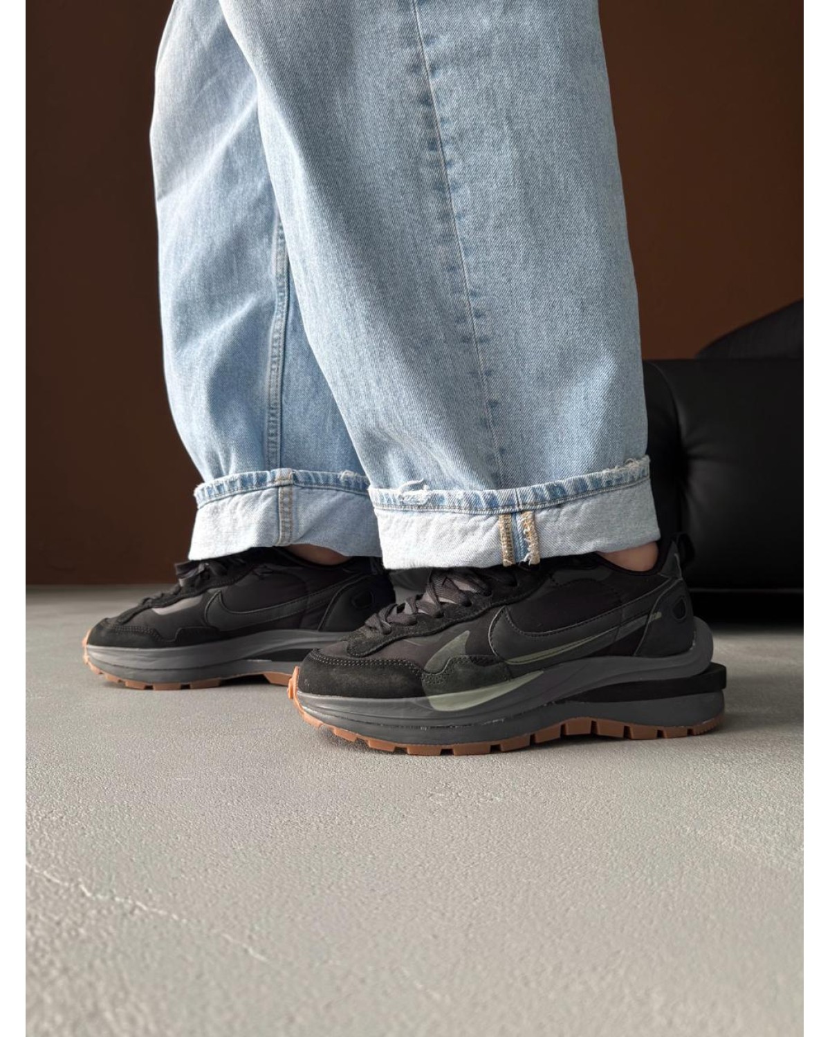 Nike VaporWaffle x Sacai Black